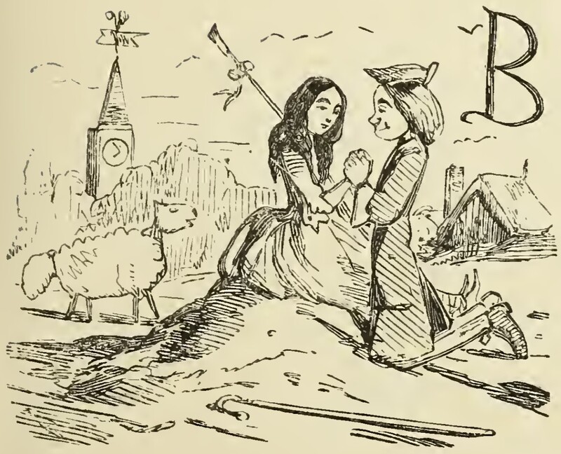[Vanity Fair Vol. I Chapter XI Inhabited Initial]