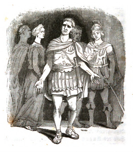 [Commander of a ship who fought at the Battle of Actium]