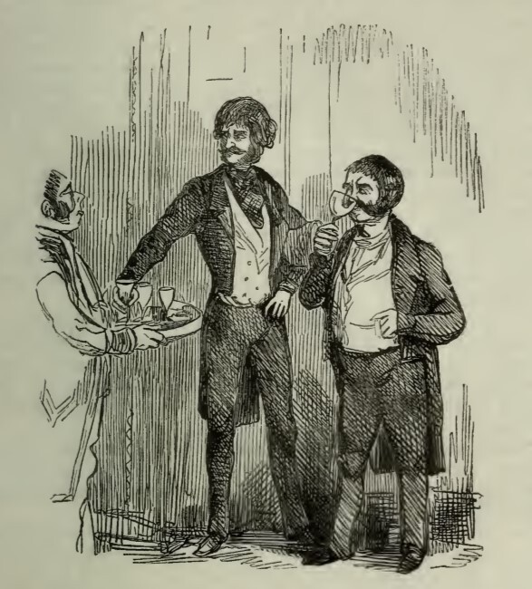 [Lord Steyne at the Refreshments]