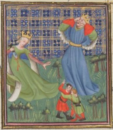 Cy apres sensuit hystoire de jocaste roynes des thebans