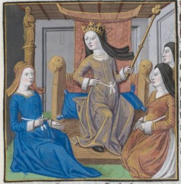 [Juno Sitting on a Throne Holding a Scepter and Wearing a Crown]