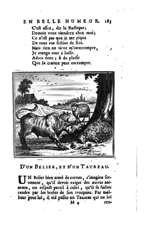 D'un Belier, Et D'un Taureau