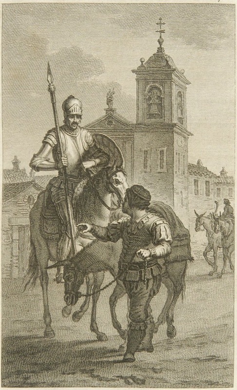 [Don Quixote and Sancho Panza arrive in El Toboso]