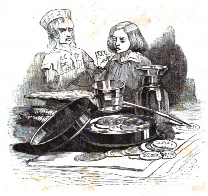 [an experiment from The Grand Academy on Balnibarbi on a new method of learning]