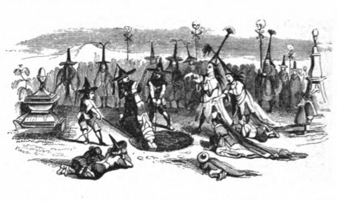 [Lilliputian burial ceremony]