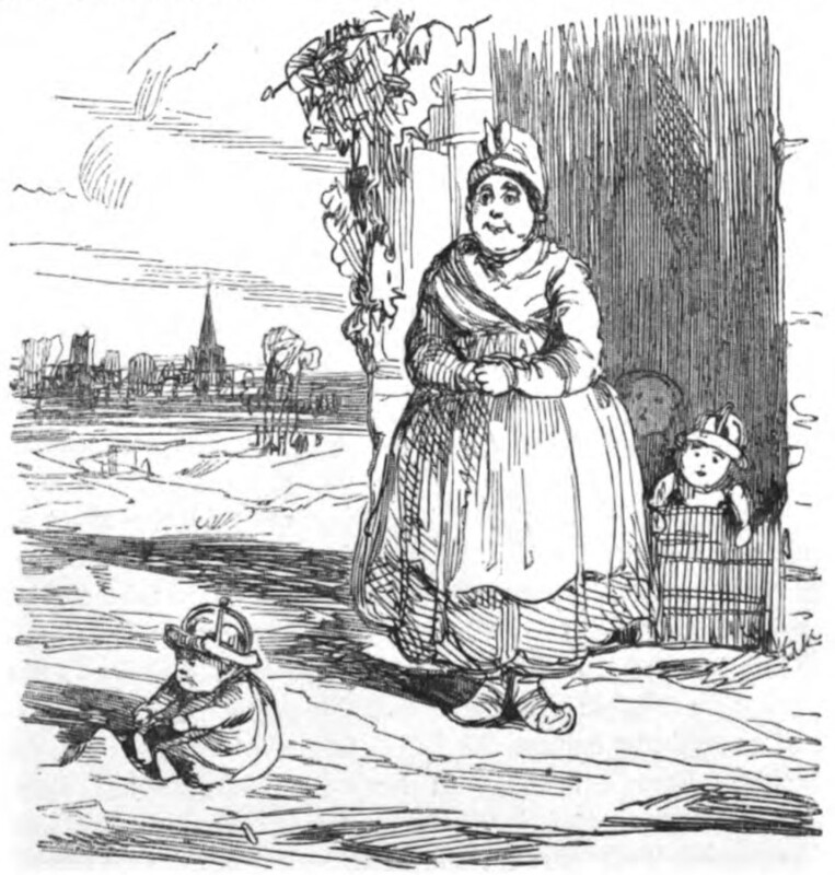 [Little Rawdon and his Nurse]