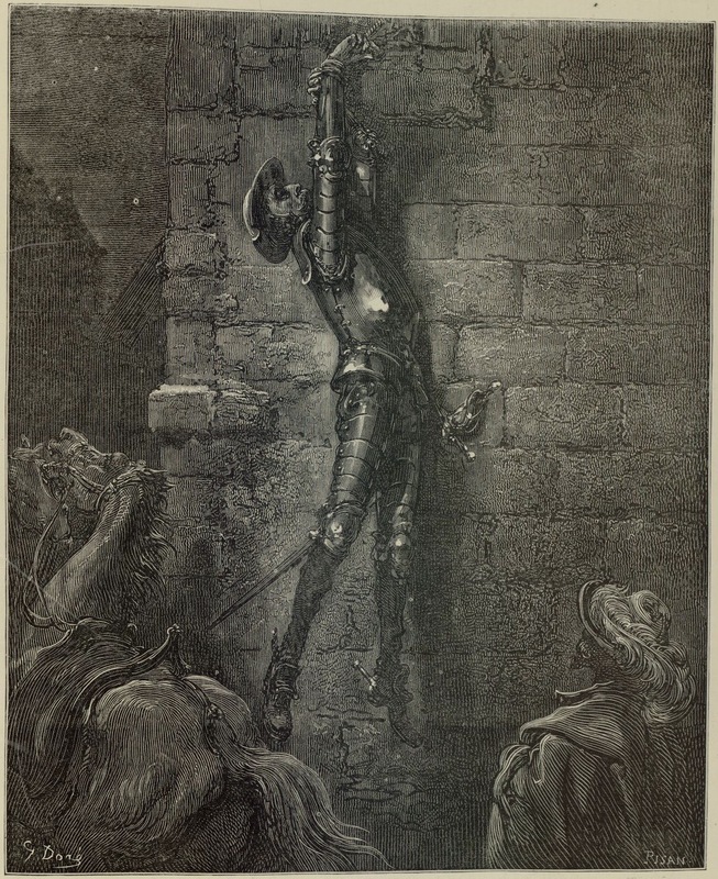 Les deux pieds manquèrent a Don Quichotte