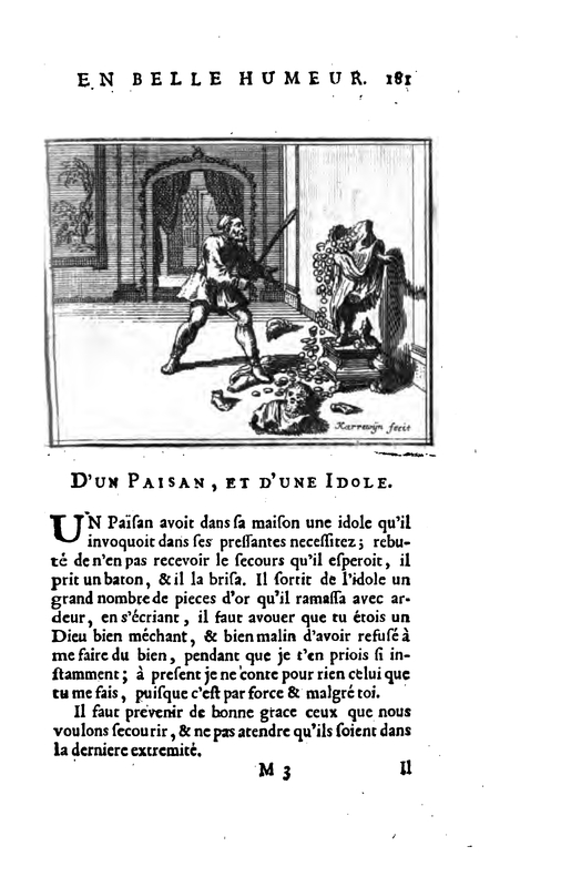 D'un Paisan, et d'une idole