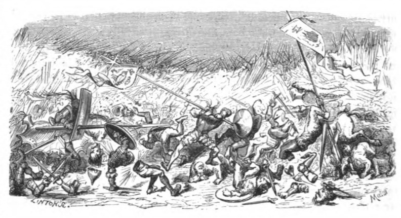 [The war between Lilliput and Blefuscu]