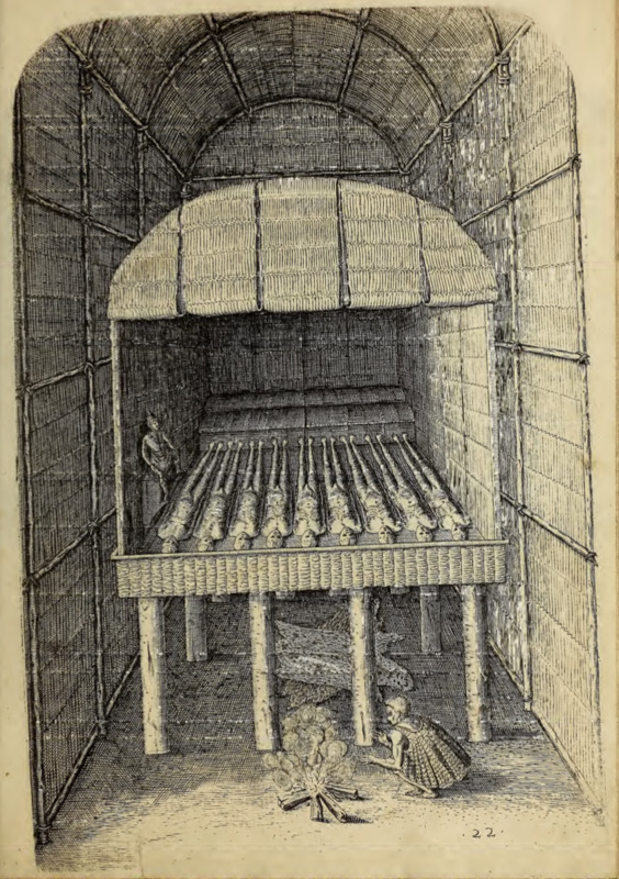 XXII. The Tombe of their Werovvans or Cheiff Lordes.