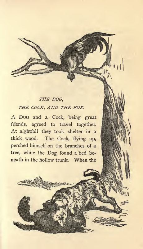 The Dog, the Cock, and the Fox