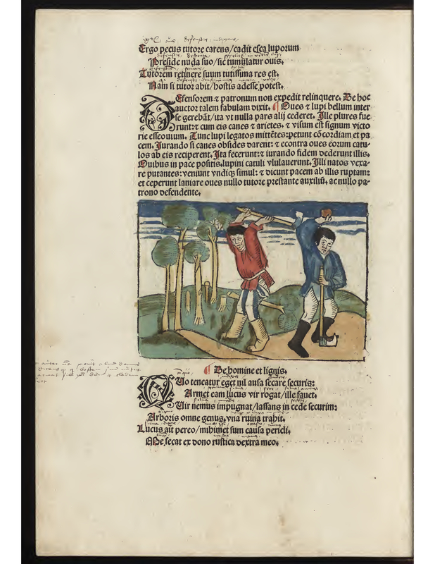 Le homine et lignis