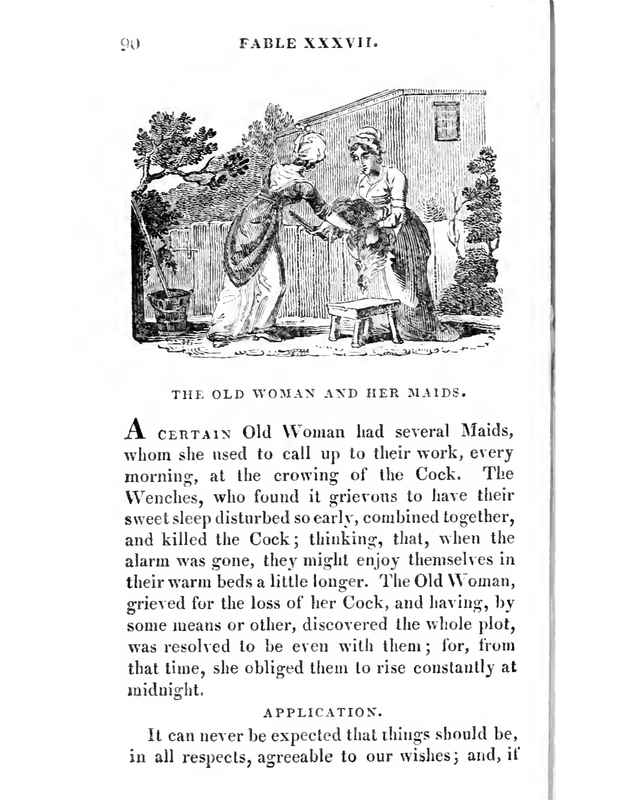 The Woman and her Maids