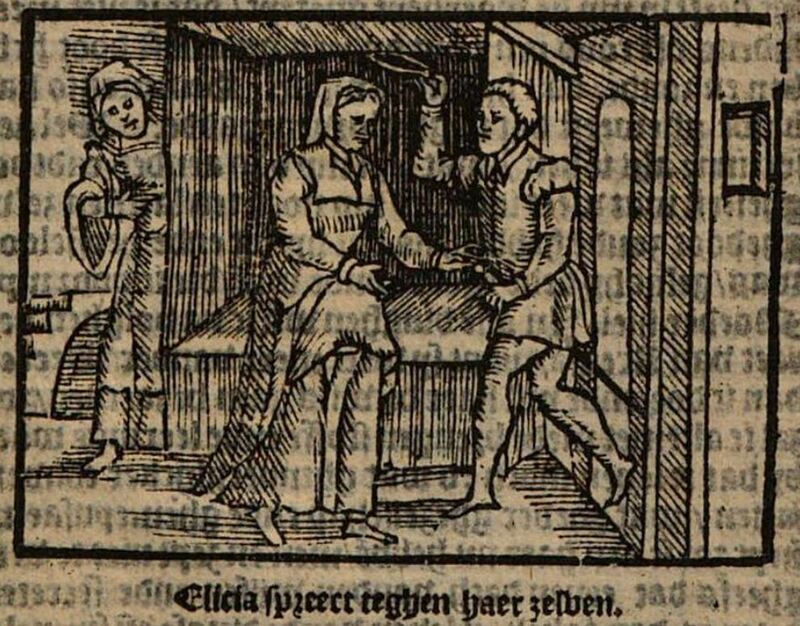 [Act XVII] Elicia spreect teghen haer zelven.