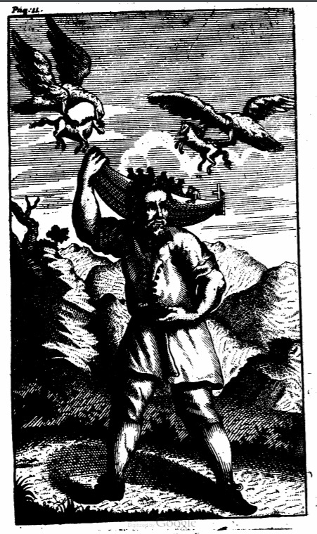 [Depiction of various aspects of the story of Gulliver’s Travels]