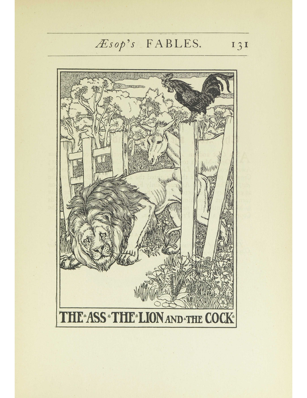 The Ass, The Lion, And The Cock