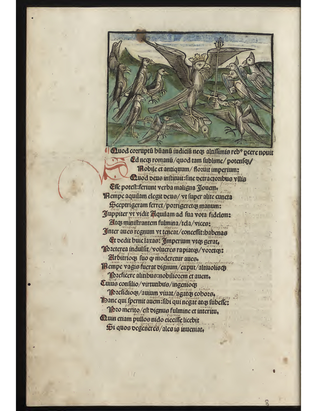 Quod cozruptu buanu iudiciu neqs altiffimis reb pcere nouit