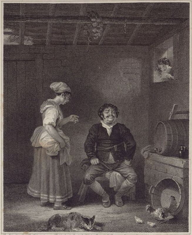 Don Quichotte pendu par le poignet