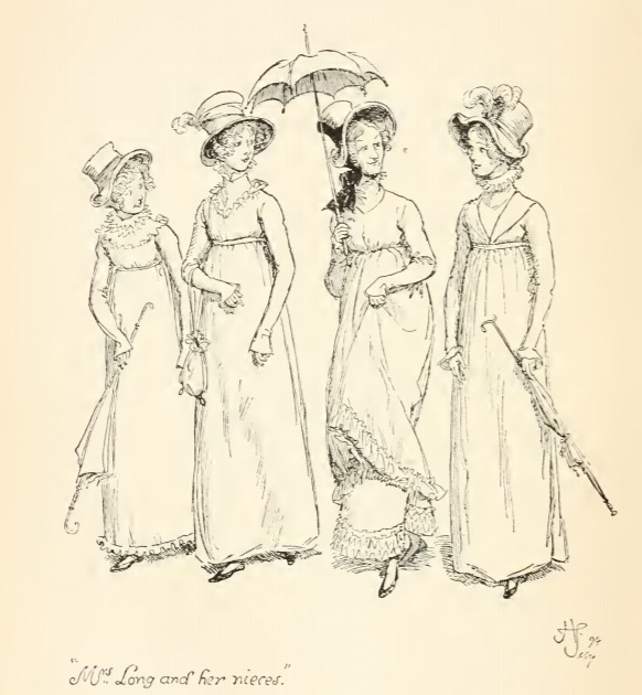 Mrs. Long and her nieces