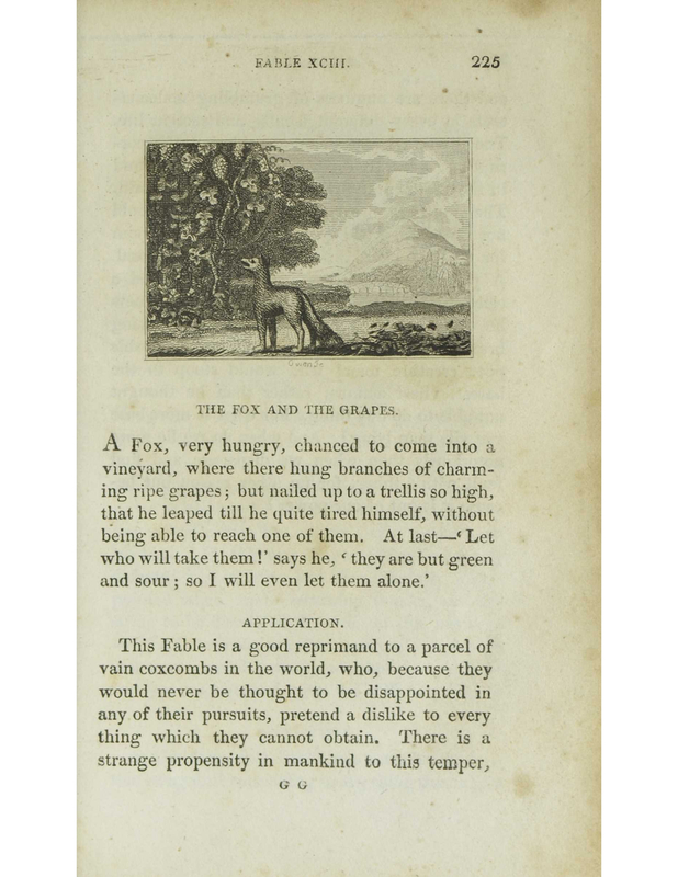 The Fox and the Grapes