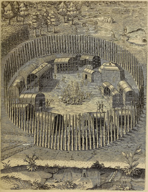 XIX. The Towne of Pomeiooc.