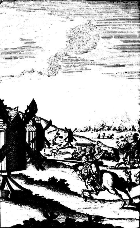 [Don Quixot's Encounter with the Wind-mills]