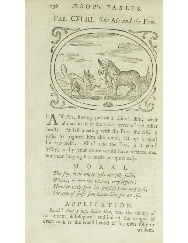 The Ass and the Fox