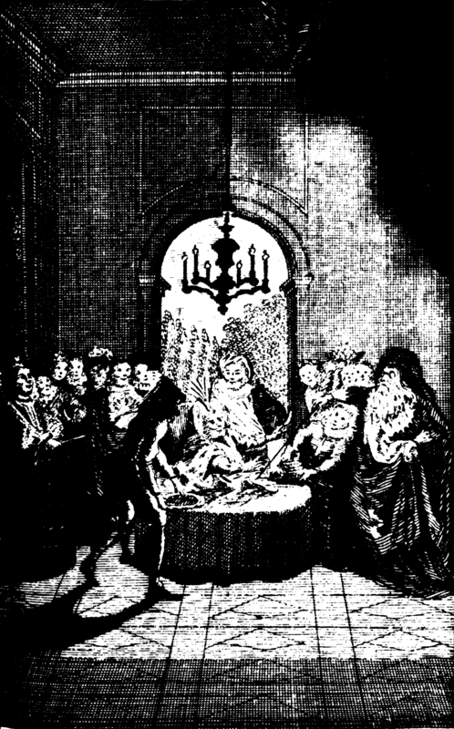 Sancho Tantalized at his own Table