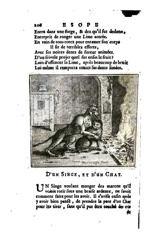 vol 1. D'un Singe, et d'un Chat
