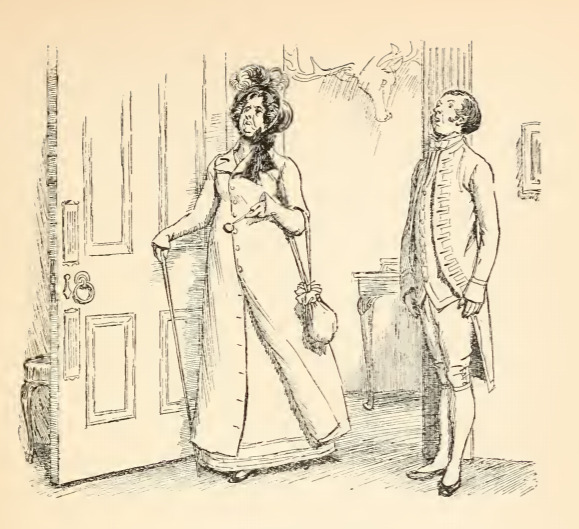 [Lady Catherine de Bourgh visits Longbourn]
