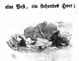 Eine Pest, ein stehendes Heer