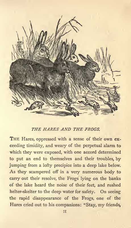The Hares and the Frogs