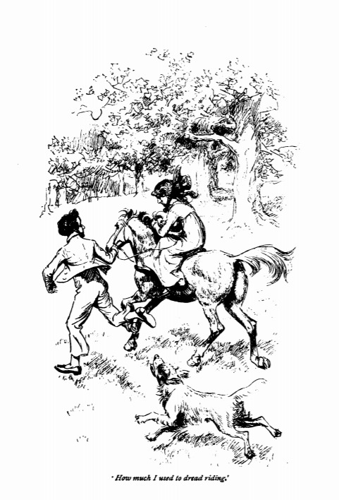 “How much I used to dread riding.”