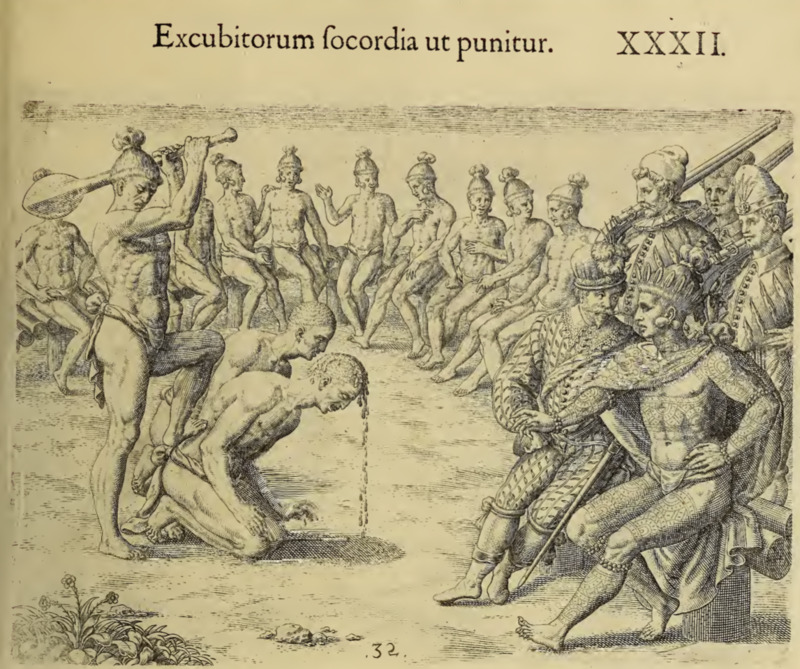 Excubitorum socordia ut punitur. XXXII.