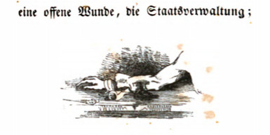 eine offene Wunde, die Staatsverwaltung
