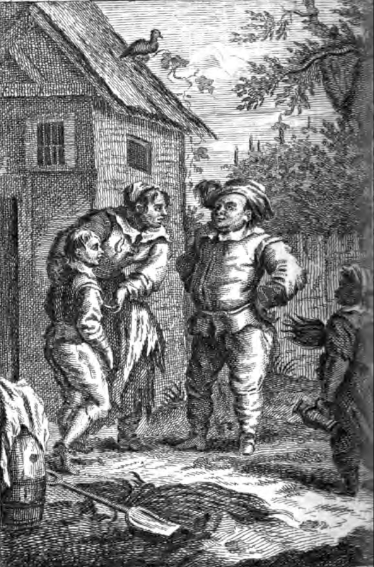 [Of the Wise and Pleasant Discourse which Passed Between Sancho Panza and his Wife Teresa Panza]