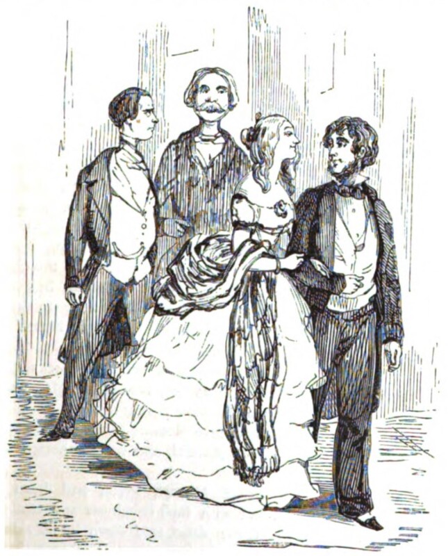 [Entering the Banquet at Gaunt House]