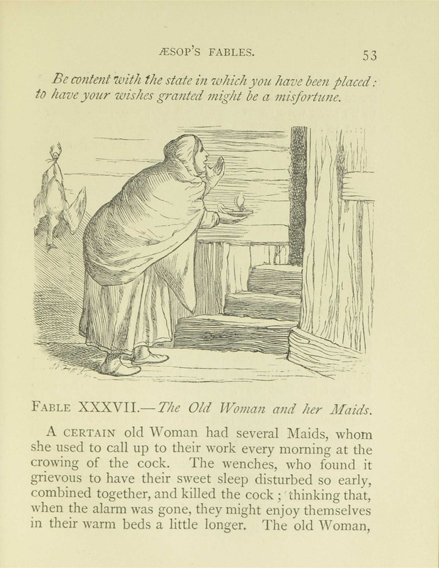The Old Woman and her Maids
