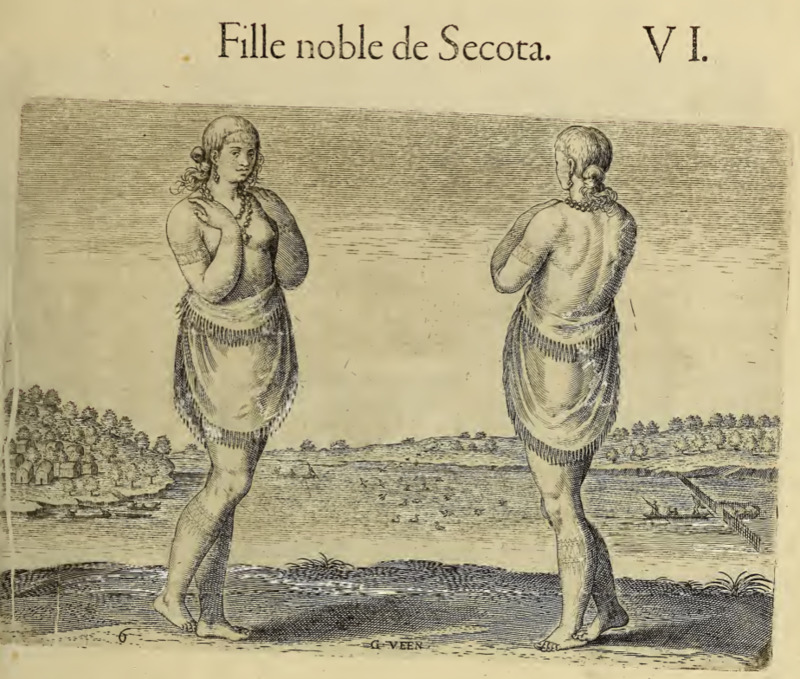 Fille noble de Secota. VI.