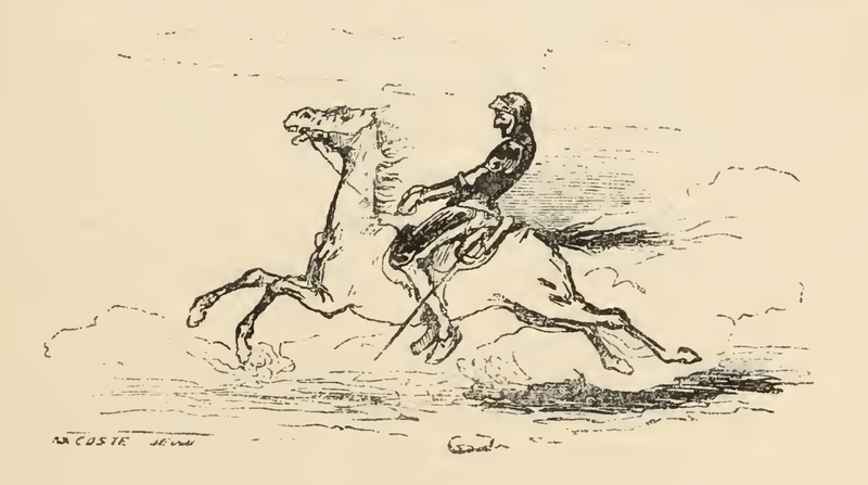 Of How Rocinante was Startled and Ran at a Great Pace