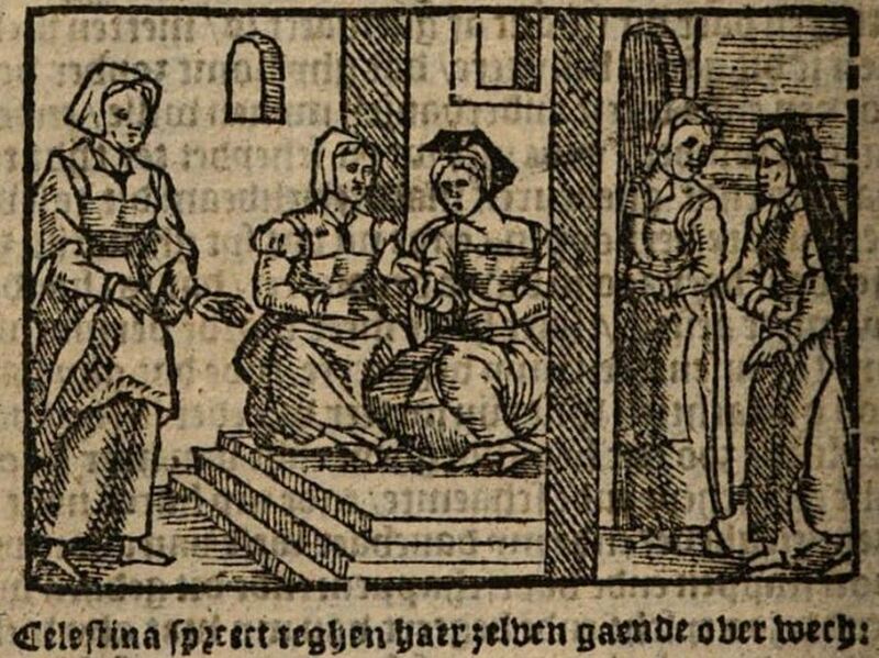 [Act IV] Celestina spreect teghen haer zelven gaende over wech
