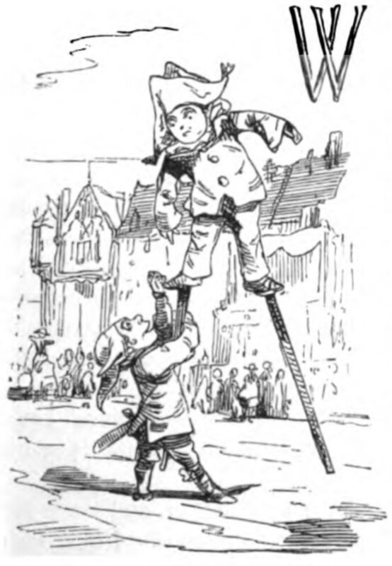 [Vanity Fair Volume II. Chapter XIV Inhabited Initial, W]