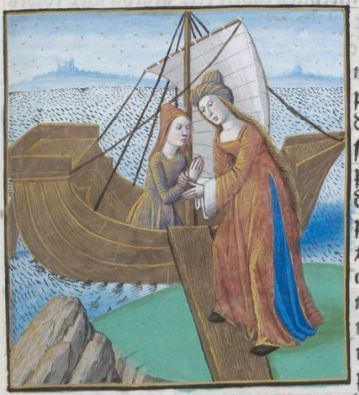 [Claudia Quinta Retrieves the Statue of Ceres from a Ship]
