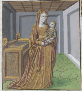 [Queen Libya Holding her Son Busiris]