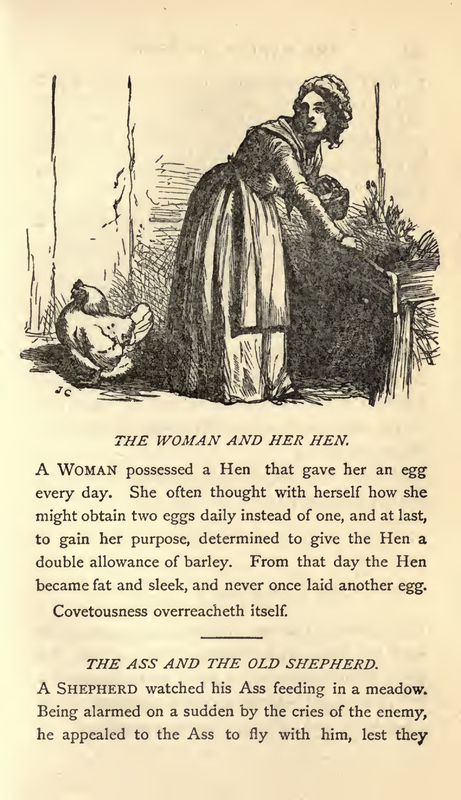 The Woman and her Hen
