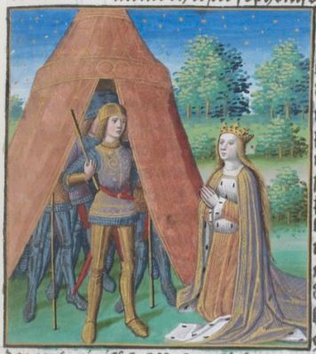 [Sophonisba Pleading to King Masinissa for her Life]