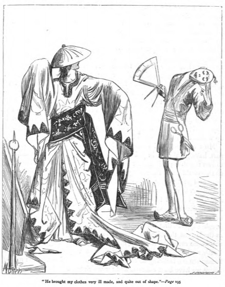 “He brought my clothes very ill made, and quite out of shape.” - Page 195