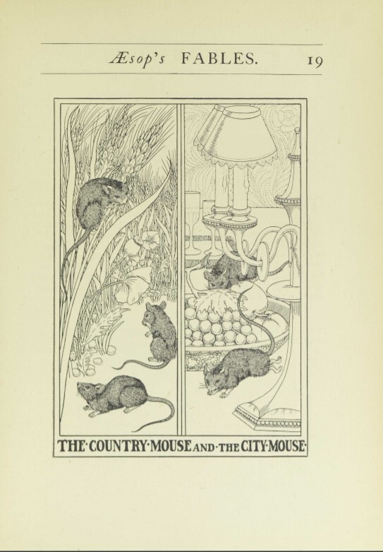 The Country Mouse and the City Mouse