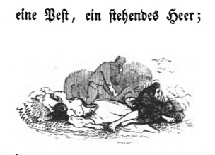Eine Pest, ein stehendes Heer