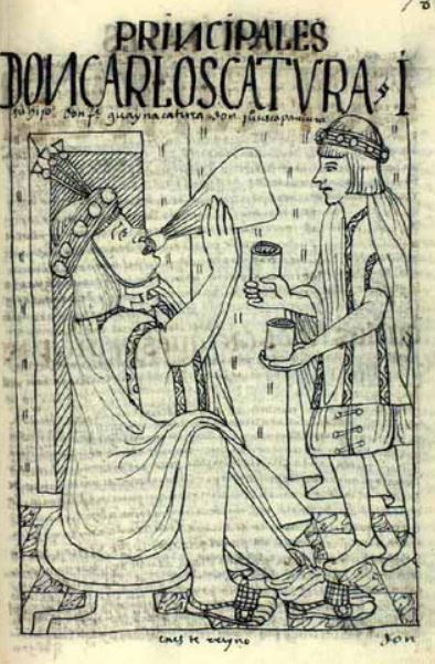 Don Carlos Catvra I su Hijo, Don Felipe Guayna Catura, Don Juan Usco Paniura